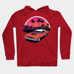 Dodge Challenger in Vice City Hoodie